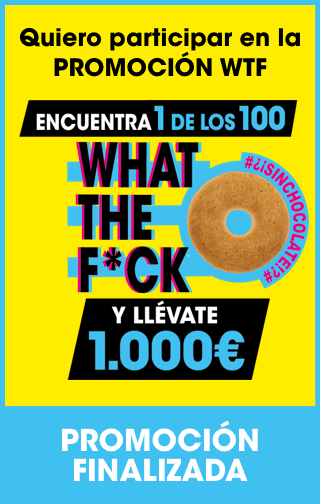 Encuentra 1 de los 100 WHAT THE F*CK. Y llévate 1.000€